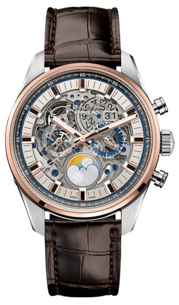 Zenith Chronomaster El Primero Grande Date Full Open