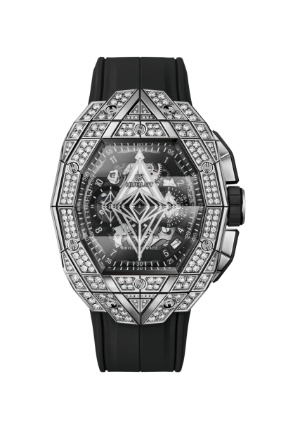 Hublot Spirit of Big Bang Sang Bleu Titanium Pavé 42 mm