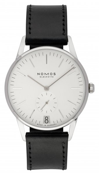 NOMOS Glashütte Orion 38 Datum weiß