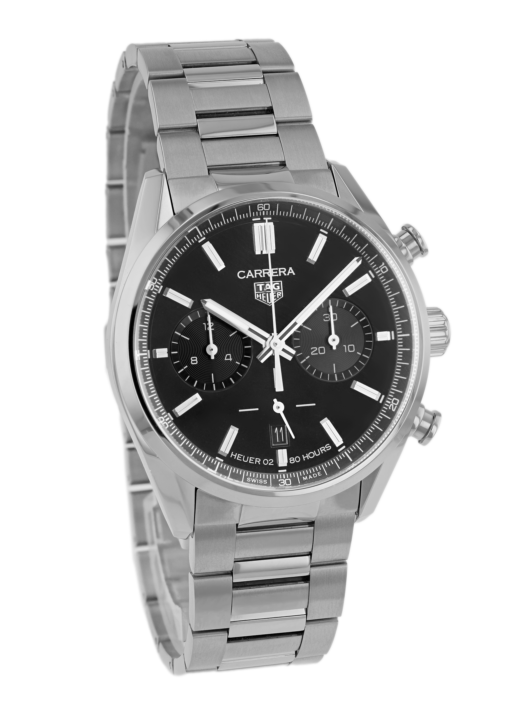 Tag Heuer Carrera Calibre HEUER 02 Automatik Chronograph 42mm CBN2010.BA0642 Uhrinstinkt