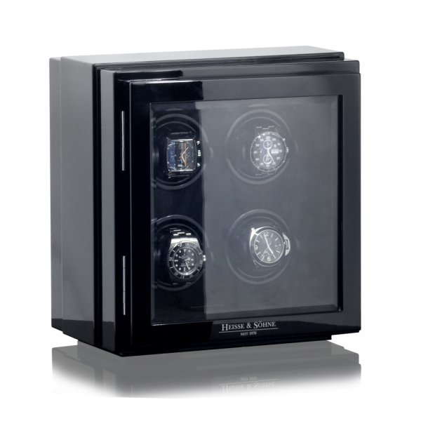Heisse & Söhne Uhrenbeweger Watch Master 4 Schwarz Heisse & Söhne Uhrenbeweger Watch Master 4 Schwarz
