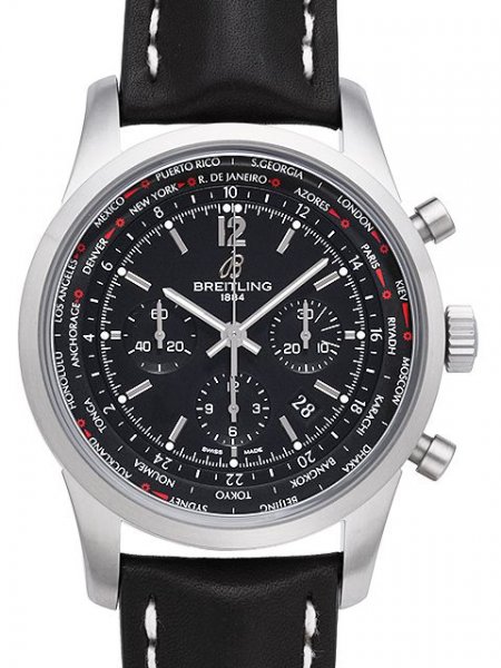 Breitling Transocean Chronograph Unitime Pilot