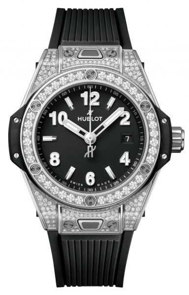 Hublot Big Bang One Click Steel Pave 33mm