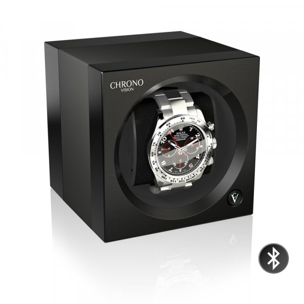 Chronovision One Bluetooth - Titan eloxiert/Schwarz Seidenmatt