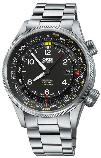 Oris Big Crown ProPilot Altimeter mit Meter-Skala Oris Big Crown ProPilot Altimeter mit Meter-Skala
