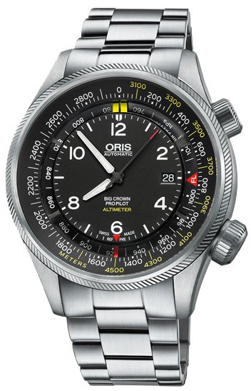 Oris Big Crown ProPilot Altimeter mit Meter-Skala