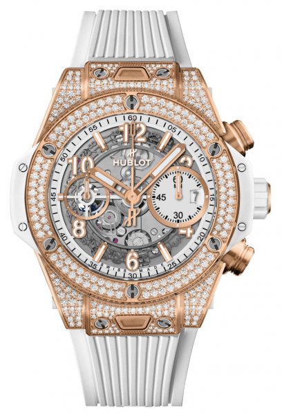 Hublot Big Bang Unico King Gold White Pavé 42 mm Hublot Big Bang Unico King Gold White Pavé 42 mm