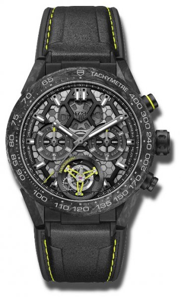 Tag Heuer Carrera Heuer 02 Tourbillon Nanograph 45mm