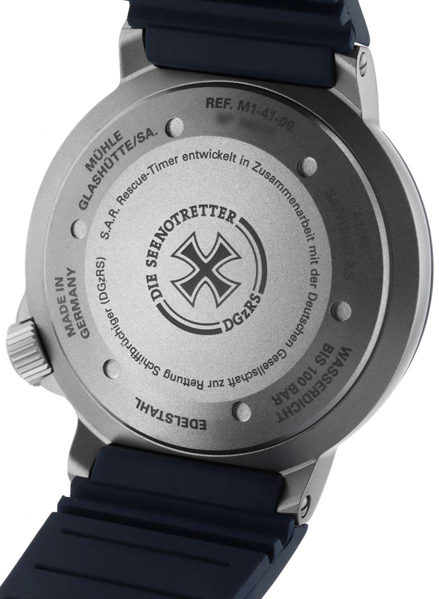 MÜHLE Glashütte Rescue-Timer M1-41-02-KB-II Uhrinstinkt