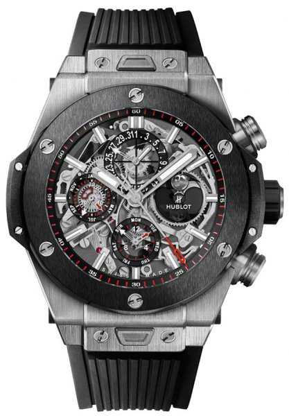 Hublot Big Bang Unico Perpetual Calendar Titanium Ceramic 45mm Automatic Chronograph