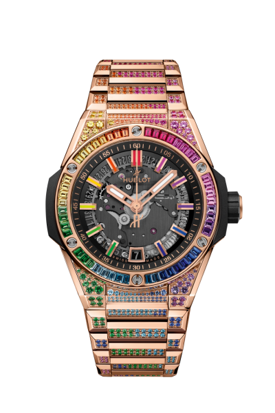 Hublot Big Bang Integrated Time Only King Gold Rainbow 40 mm