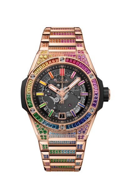 Hublot Big Bang Integrated Time Only King Gold Rainbow 40 mm Hublot Big Bang Integrated Time Only King Gold Rainbow 40 mm