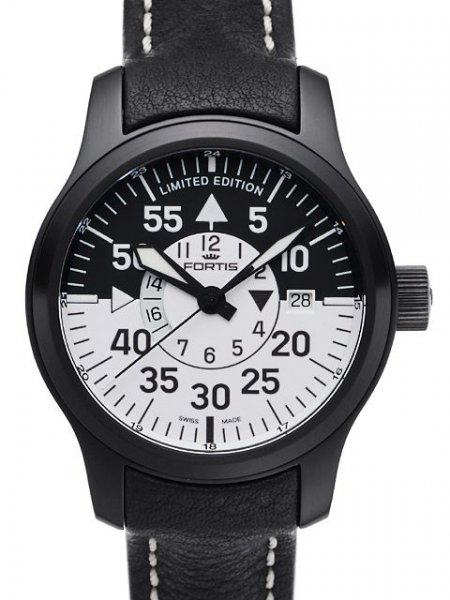 Fortis B-42 Flieger Black Cockpit GMT Limited Edition Fortis B-42 Flieger Black Cockpit GMT Limited Edition
