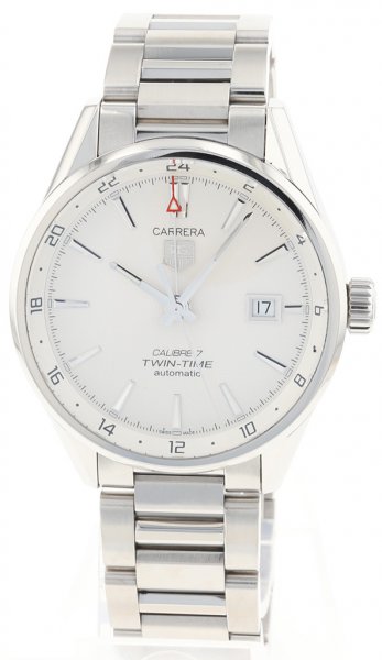 Tag Heuer Carrera Calibre 7 Twin-Time Automatik 41mm Tag Heuer Carrera Calibre 7 Twin-Time Automatik 41mm