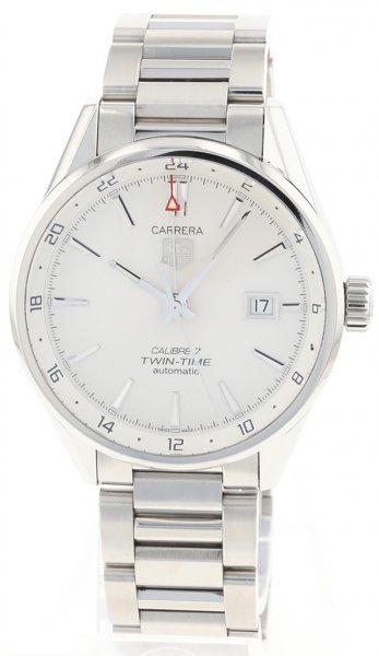 Tag Heuer Carrera Calibre 7 Twin-Time Automatik 41mm