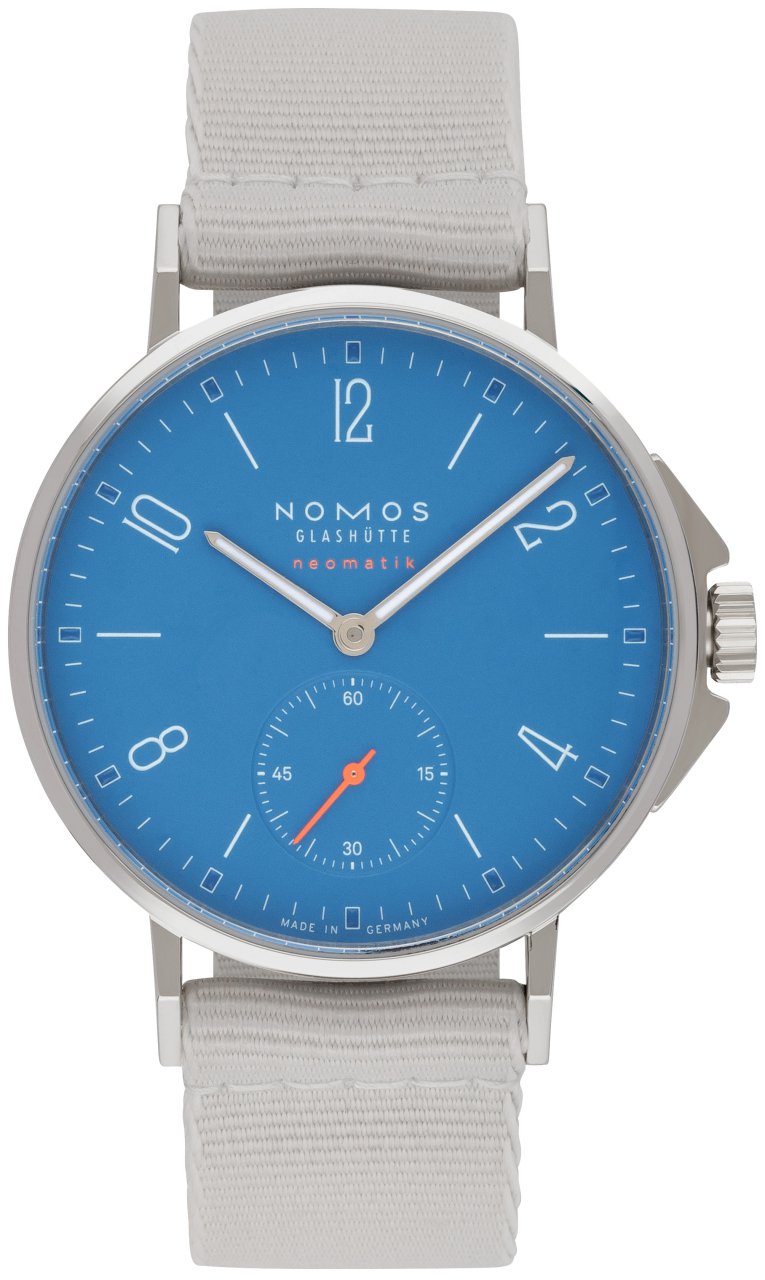 Nomos signalblau sales