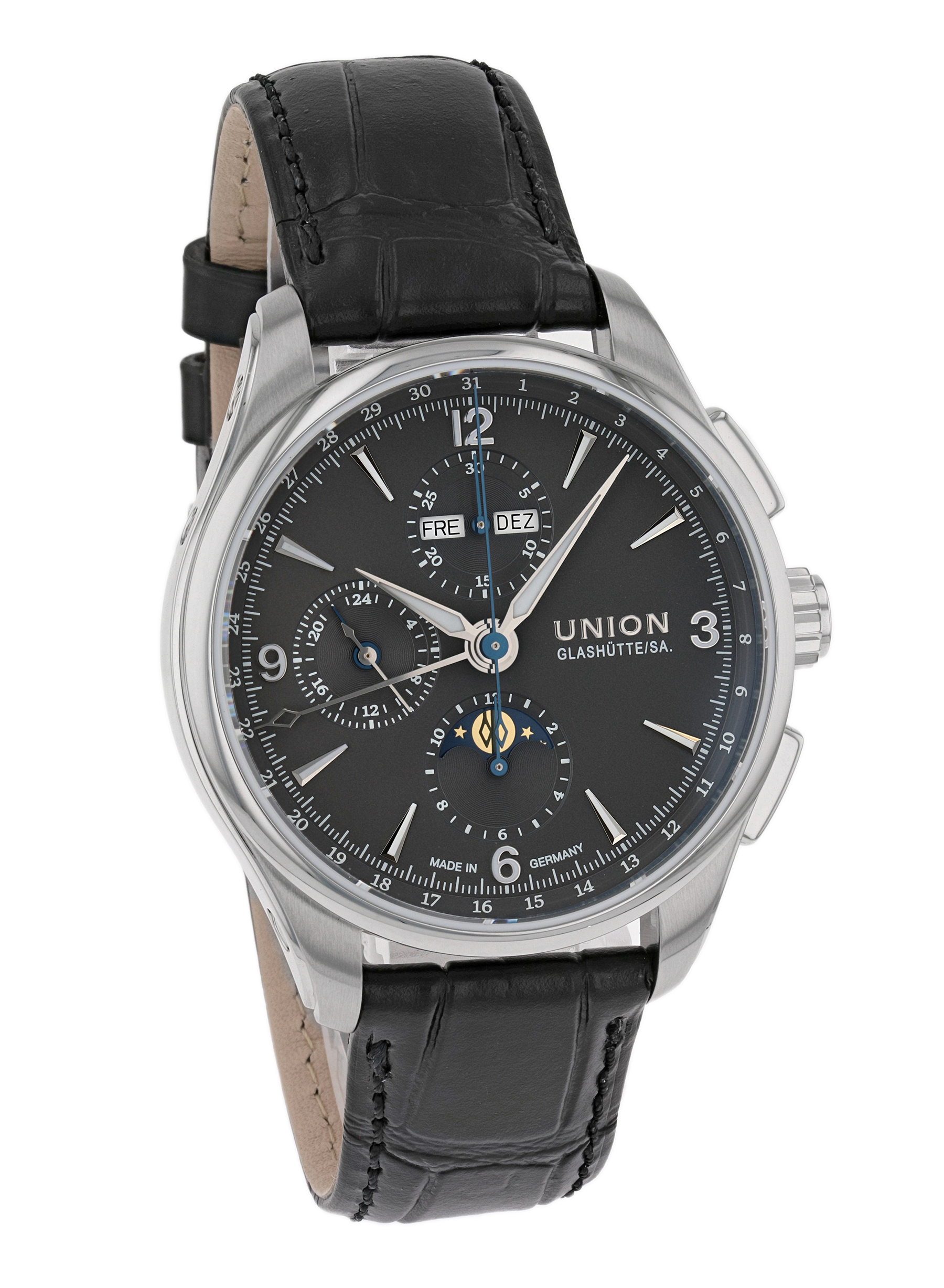 Chronograph Mondphase Union GlashÃ¼tte Uhren Kaufen Union