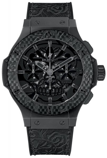 Hublot Big Bang Aero Bang Ceramic Carbon Sugar Skull 44mm Limited Edition