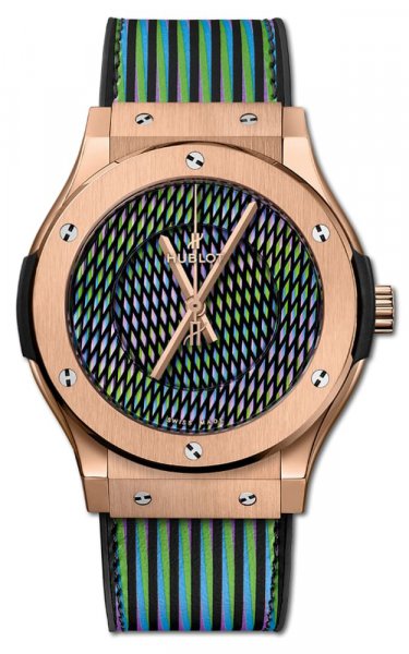 Hublot Classic Fusion Cruz Diez King Gold 45 mm Hublot Classic Fusion Cruz Diez King Gold 45 mm