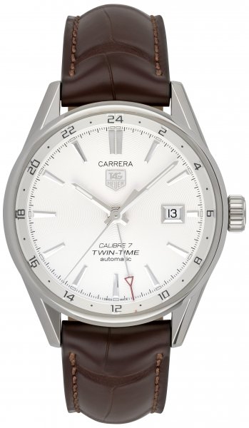 Tag Heuer Carrera Calibre 7 Twin-Time Automatik 41mm