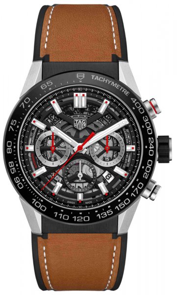 Tag Heuer Carrera Calibre HEUER 02 Automatik Chronograph 45mm