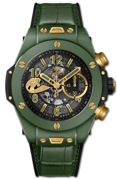 Hublot Big Bang Unico Chronograph WBC Green Ceramic