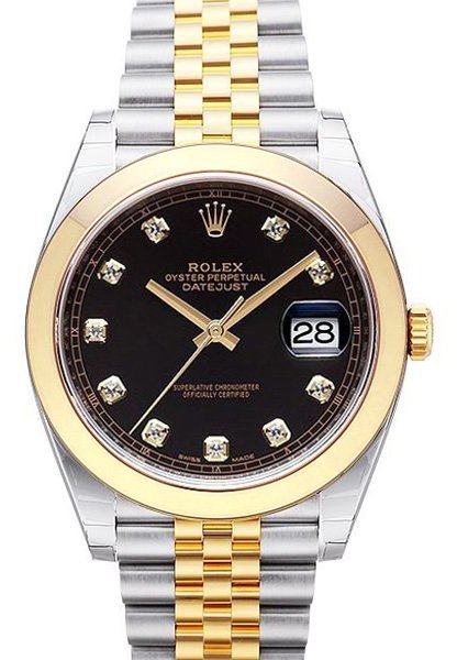 datejust 41 schwarz jubilee