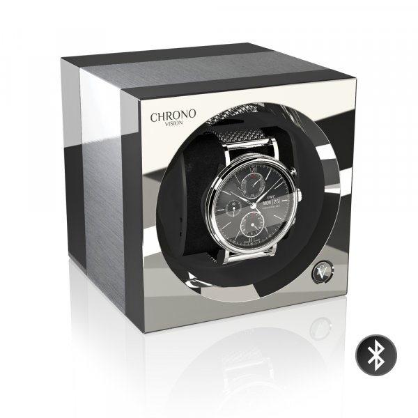 Chronovision One Bluetooth - Aluminium gebürstet/Chrom