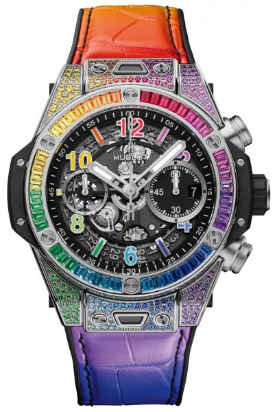 Hublot Big Bang Unico Titanium Rainbow 42 mm