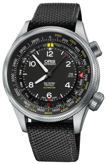 Oris Big Crown ProPilot Altimeter mit Meter-Skala