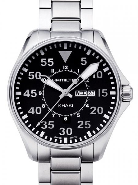 Hamilton Khaki Aviation Pilot Day Date Quartz Hamilton Khaki Aviation Pilot Day Date Quartz