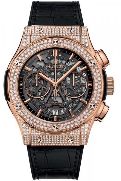 Hublot Classic Fusion Aerofusion King Gold Pave 45 mm Hublot Classic Fusion Aerofusion King Gold Pave 45 mm