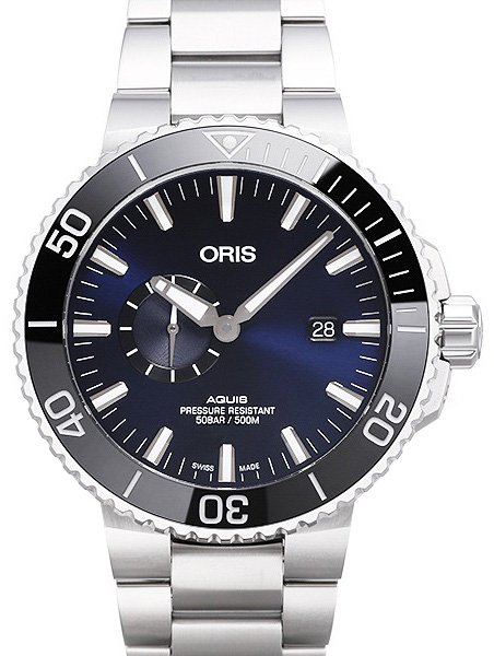 Oris Aquis Small Second Date