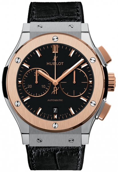 Hublot Classic Fusion 45mm Automatic Chronograph Titanium King Gold Hublot Classic Fusion 45mm Automatic Chronograph Titanium King Gold