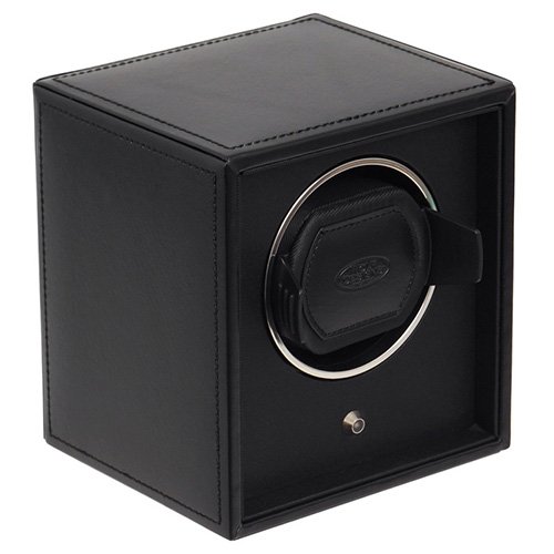 Wolf Uhrenbeweger Cubby Schwarz Wolf Uhrenbeweger Cubby Schwarz