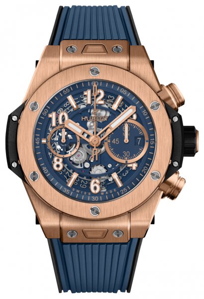 Hublot Big Bang Unico King Gold Blue 44mm Automatic Chronograph Hublot Big Bang Unico King Gold Blue 44mm Automatic Chronograph