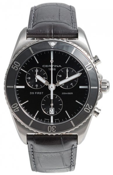 Certina Quarz DS First Ceramic Chronograph