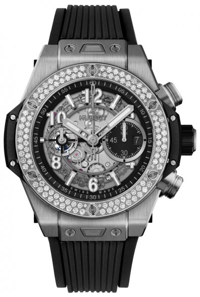 Hublot Big Bang Unico Titanium Diamonds 44mm