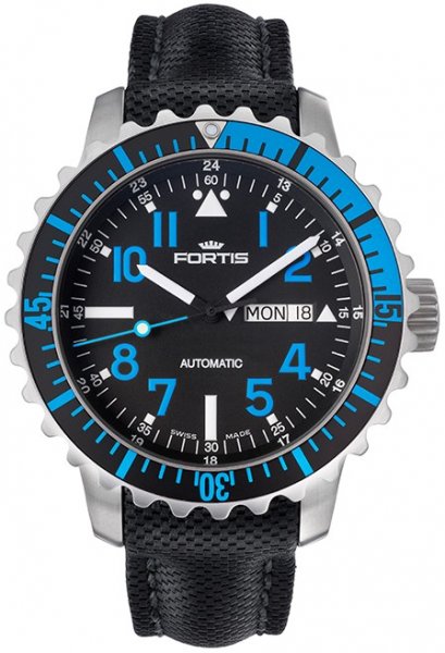 Fortis B-42 Marinemaster Blue Day/Date Fortis B-42 Marinemaster Blue Day/Date