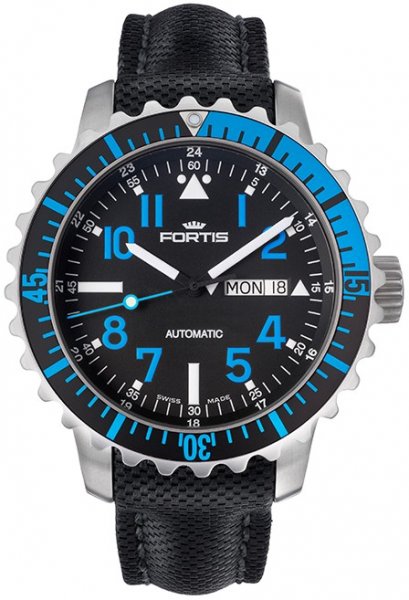 Fortis B-42 Marinemaster Blue Day/Date