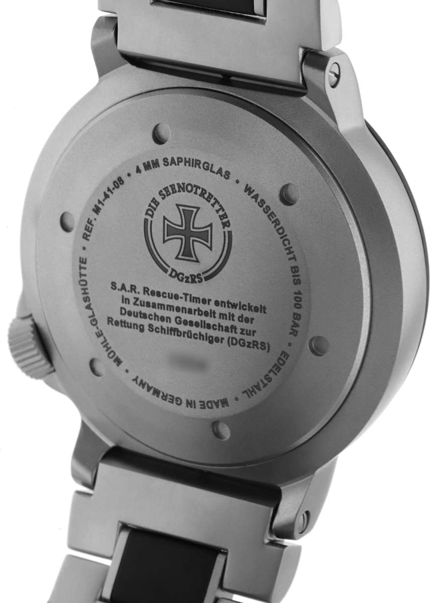 MÜHLE Glashütte Rescue-Timer M1-41-08-MB Uhrinstinkt