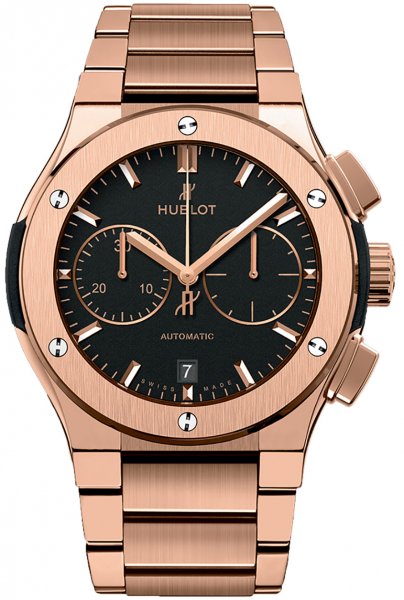 Hublot Classic Fusion 45mm Automatic Chronograph King Gold