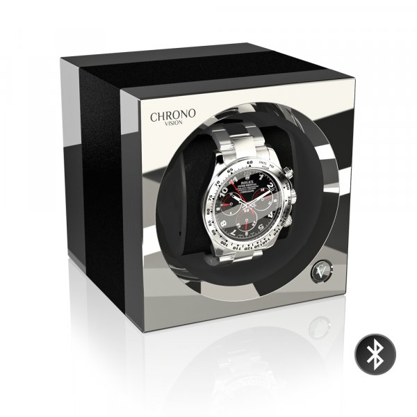 Chronovision One Bluetooth - Schwarz eloxiert/Chrom Chronovision One Bluetooth - Schwarz eloxiert/Chrom
