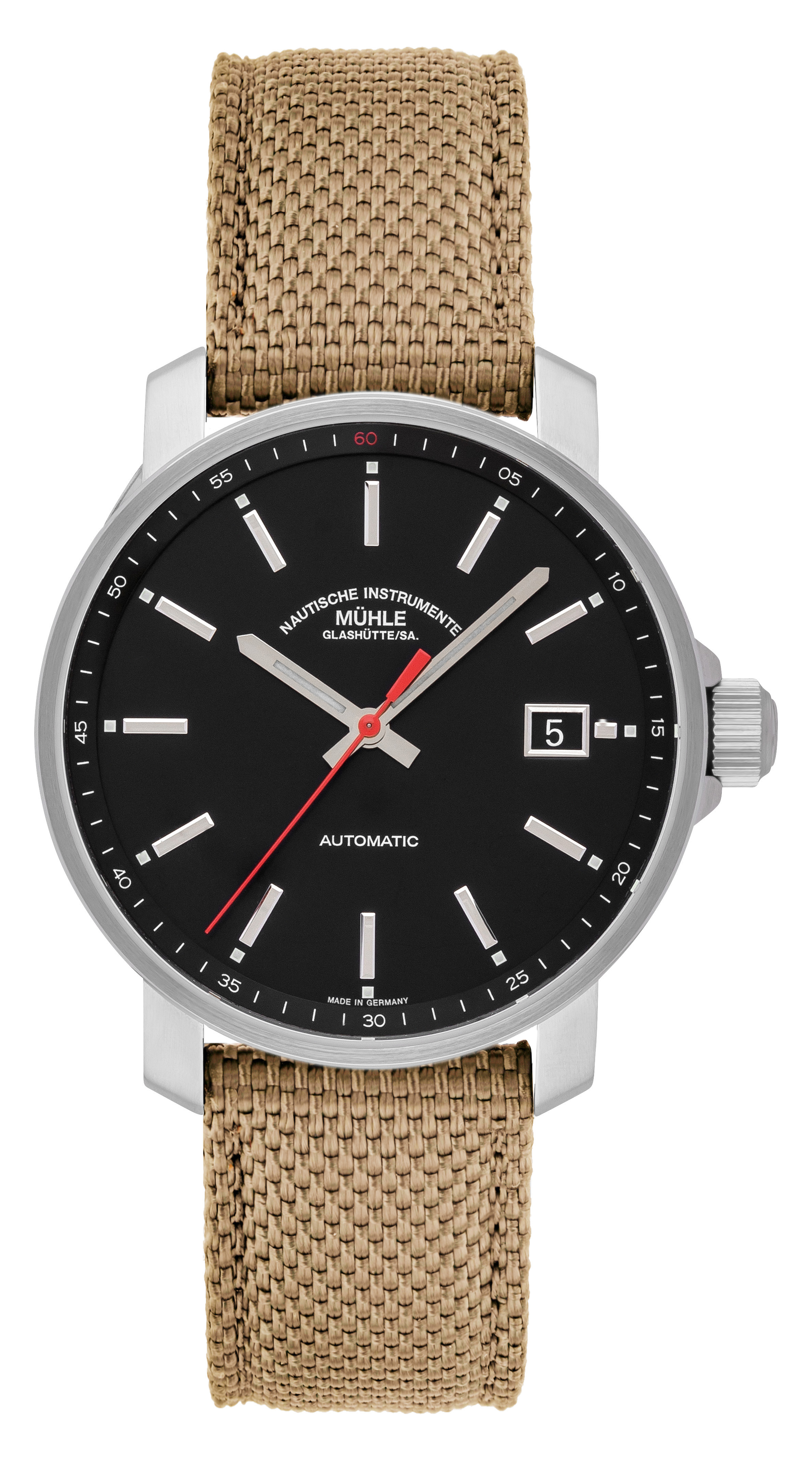 Mercurius MÃ¼hle Armbanduhr Mühle Glashütte Mercurius Automatik