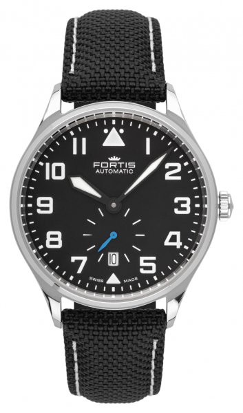 Fortis Pilot Classic Second