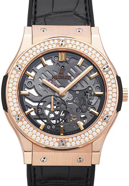 Hublot Classic Fusion 45mm Classico Ultra-Thin Skeleton