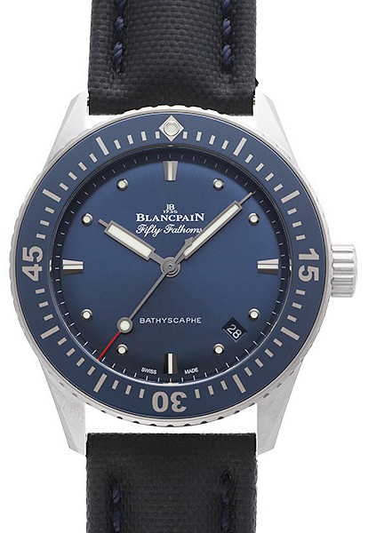 Blancpain fifty fathoms bathyscaphe 38mm outlet