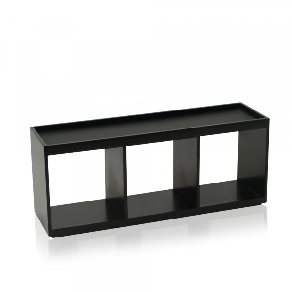 Wolf Uhrenbeweger Sammelkasten Cubby Schwarz Wolf Uhrenbeweger Sammelkasten Cubby Schwarz