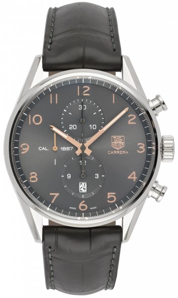 Tag Heuer Carrera Calibre 1887 Automatik Chronograph 43mm Tag Heuer Carrera Calibre 1887 Automatik Chronograph 43mm