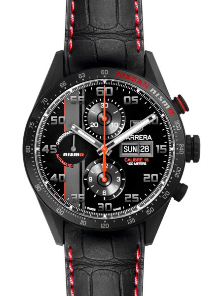 Tag Heuer Carrera Calibre 16 Day-Date Automatic Chronograph 43mm NISSAN NISMO Special Edition